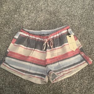 Womens Ban-Jara Linen Shorts